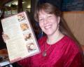 Kathryn loves menus with big pictures (136 Kb)